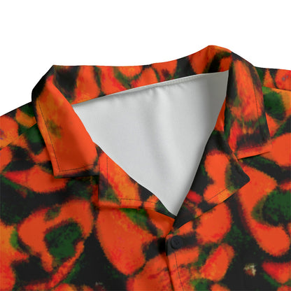 Chilipepper Pimp Dudes Button Down Hawaiian Shirt