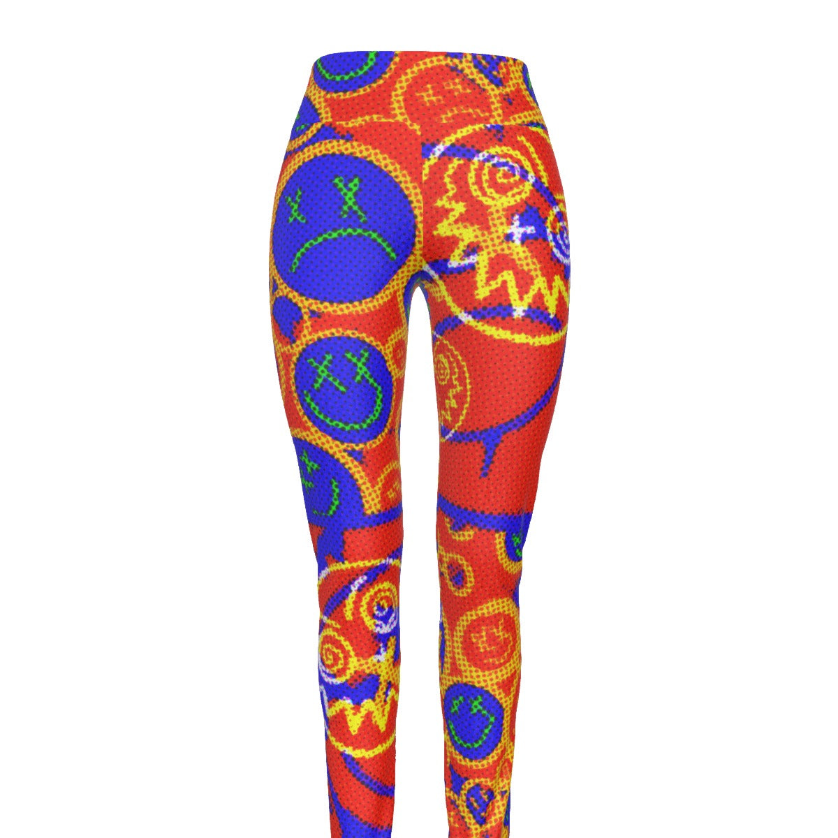 Smiley Pie Ladies High Waist Leggings