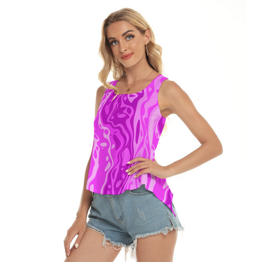 Lava Doll Ladies Hollow Back Yoga Top