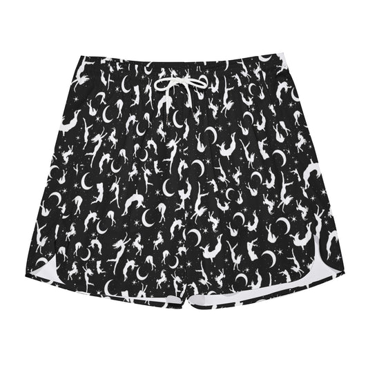 Black Philip Dudes Drawstring Chill Gym Shorts