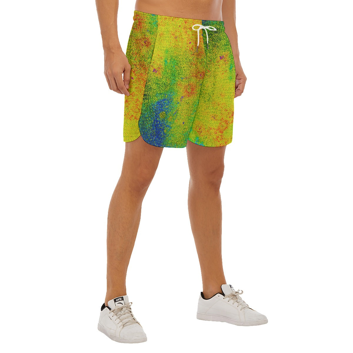 Thermal Scale Dudes Drawstring Chill Gym Shorts