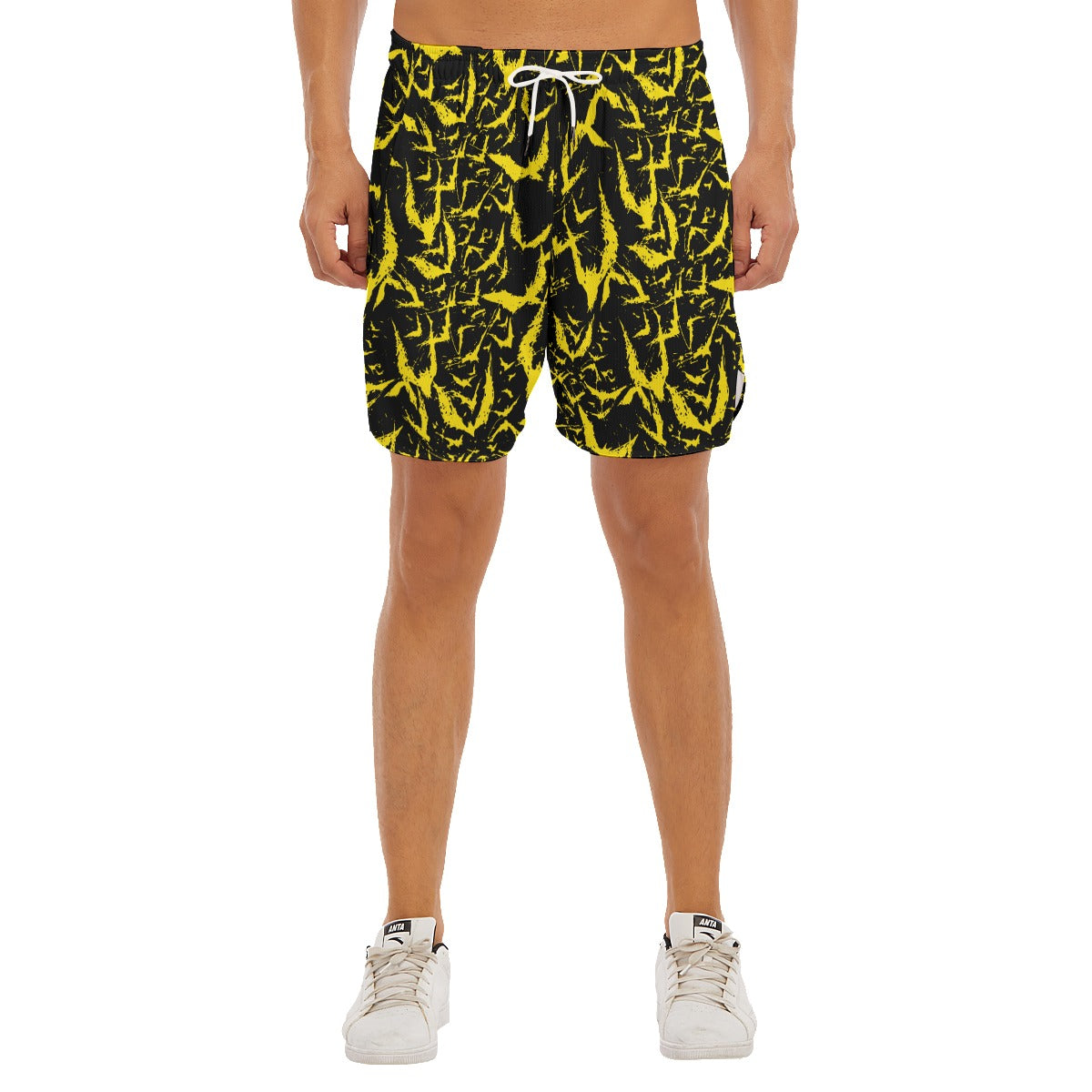 Yellabats Dudes Drawstring Chill Gym Shorts