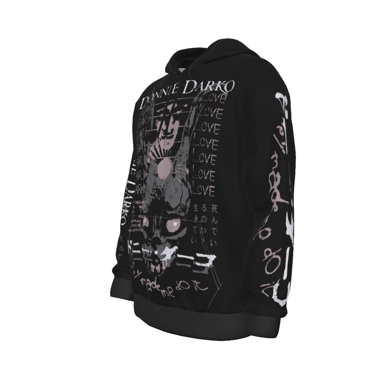 Darko All-Over Print Men's Thicken Pullover Hoodie