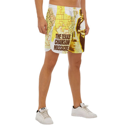 Mapsco Crazy Drawstring Chill Gym Shorts