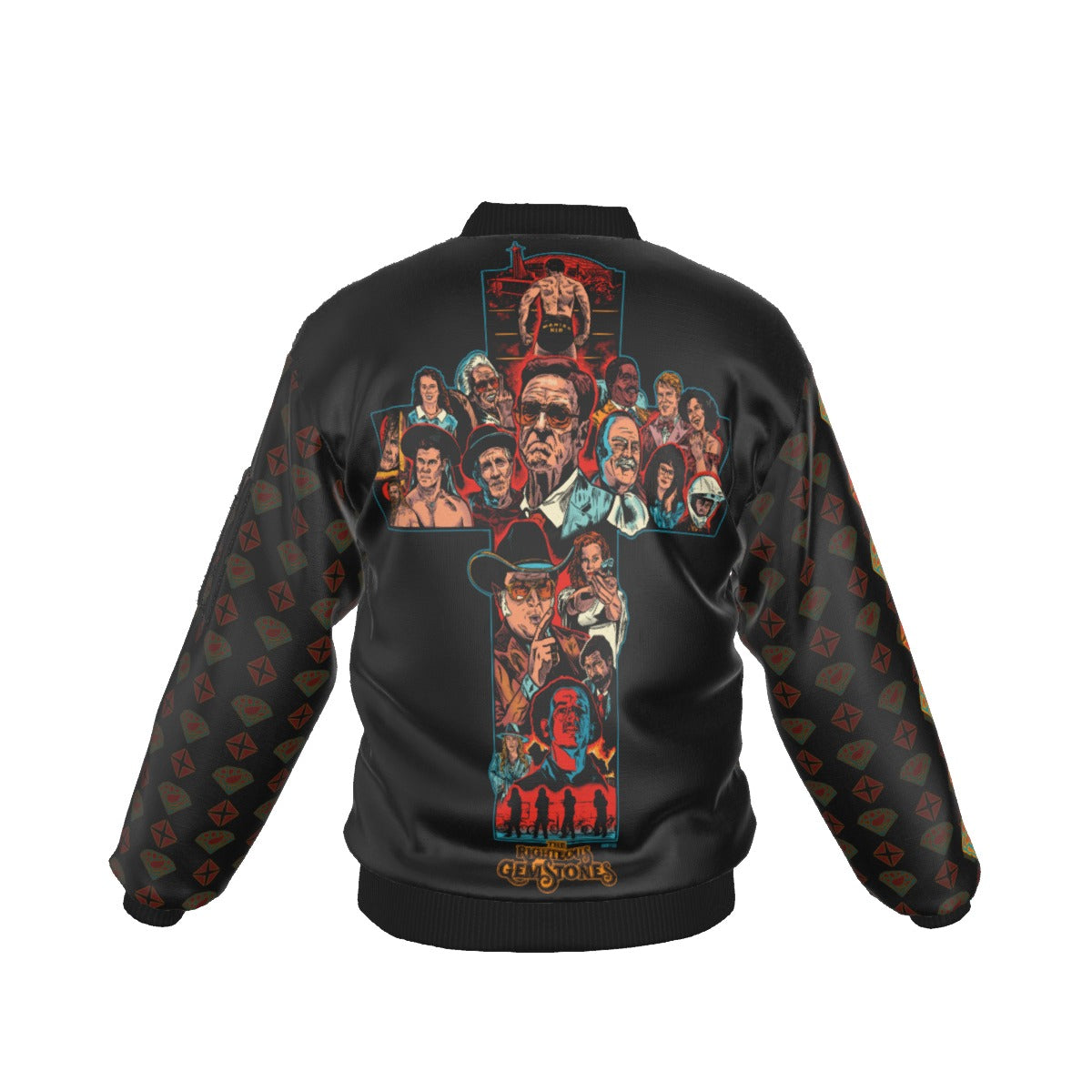 Gemstones All-Over Print Men's Bomber Jacket